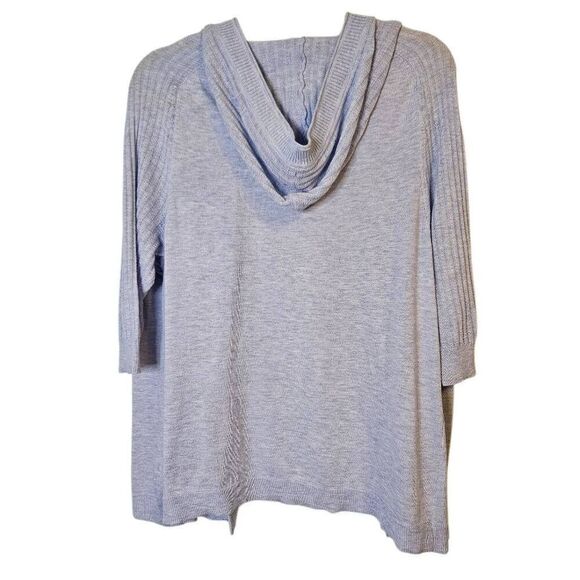 Aventura womens sweater, light blue cardigan.  XL NWT. #893 - Picture 2 of 5
